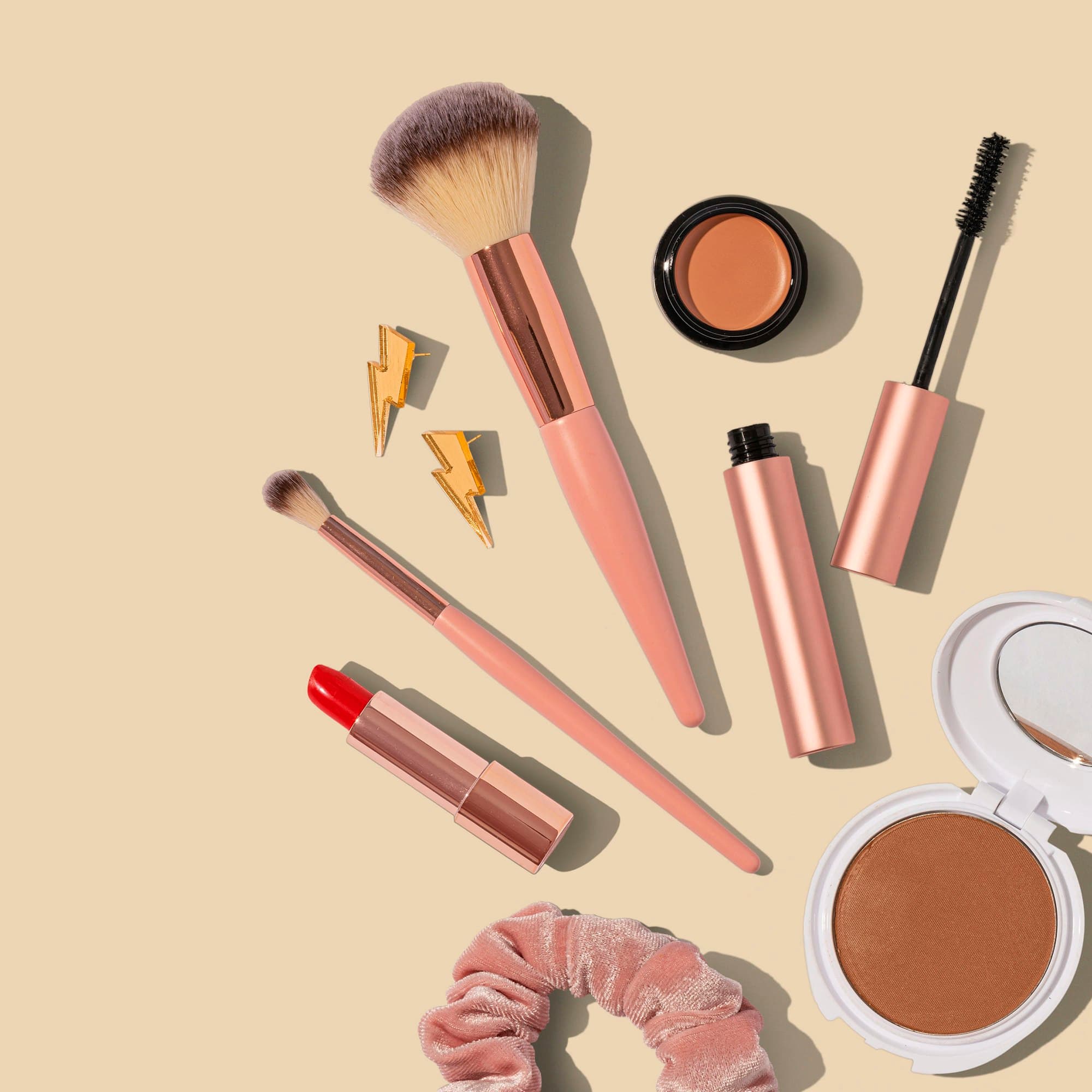 Beauty and personal care CPG products on retail display